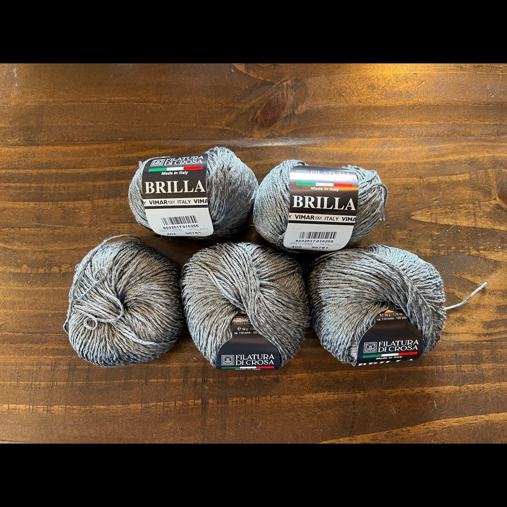 Filatura Di Crosa Brilla Yarn 5 skeins